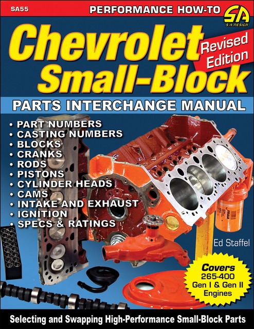 Chevy V8 Engine Parts Interchange Book 262 267 283 305 307 327 350 400 Chevrolet For Sale Online Ebay