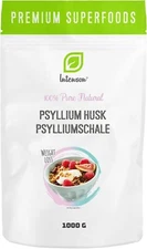 Psyllium Husk 1 kg, Bucce Di Semi di Psillio Pure E Naturali, Ricche Di Fibre, I