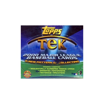 2000 Topps Tek Baseball You Pick The Card Free Shipping