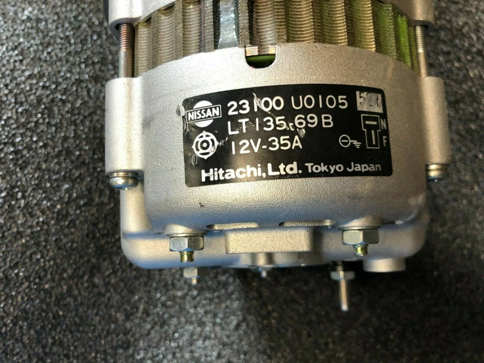 Datsun Alternator 1200 510 B210 OEM New Hitachi 35 Amp 23100 U0105 LT13569B NOS - Image 3 of 4