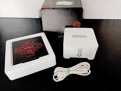 Sonos Connect Netzwerk Musik Player - Weiß (CTNZPEU1).PRICE IS FOR ONE DEVICE.
