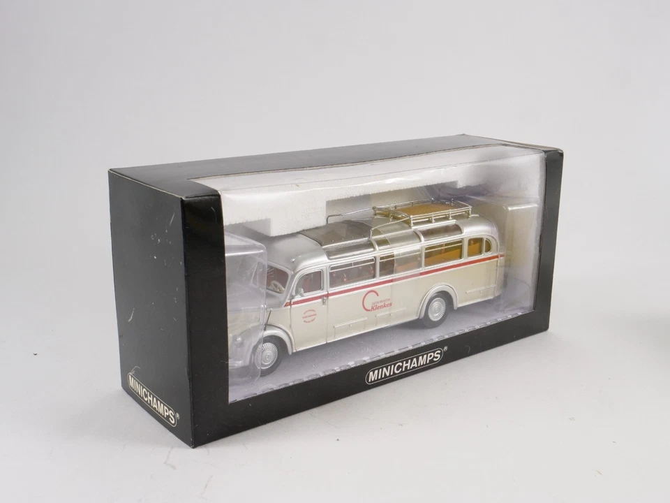 MINICHAMPS 1/43 Mercedes Benz 0 3500 Klenkes Viaggi 439 360008 - Immagine 2 di 4