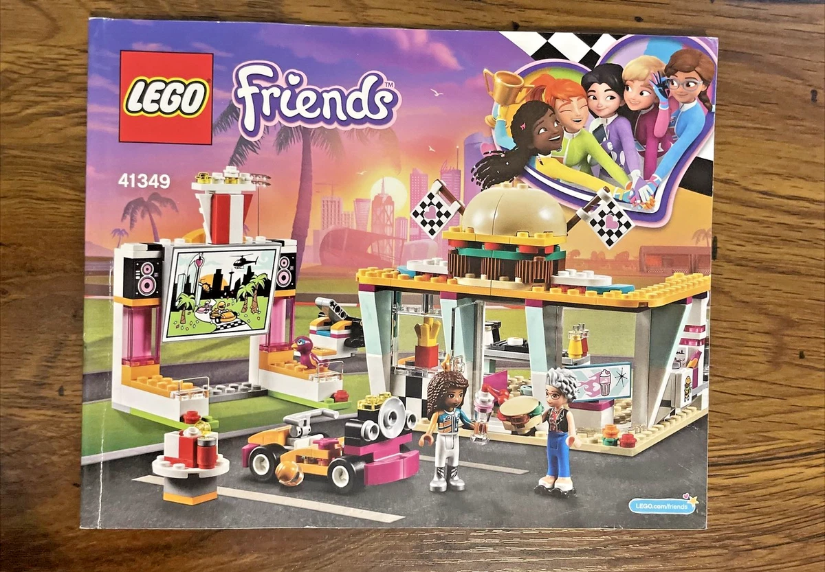 Lego Friends Drifting Diner 41349 Instruction Manual Only eBay