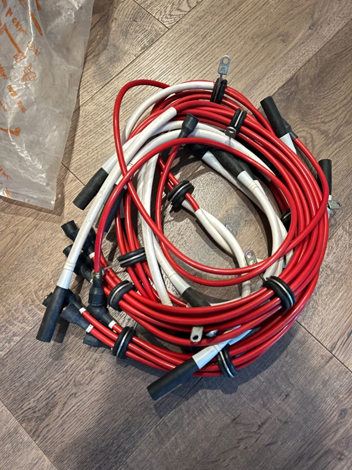 Lamborghini Countach 5000S 2 valve ignition wires