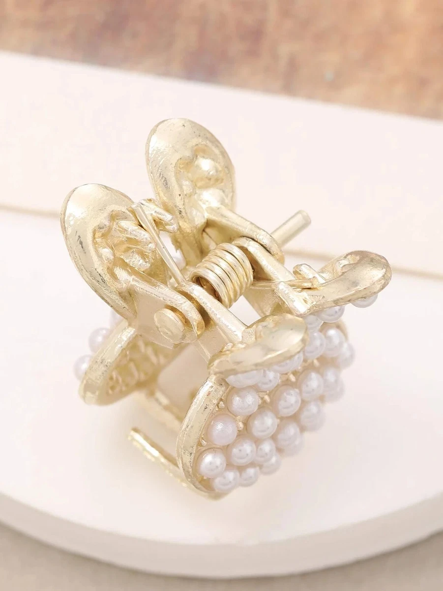 Set 3 Cerchietti Per Capelli Con Perle Bianche E Strass – Fascia Elastica Elegante Per Sposa, Donne E Ragazze - 4