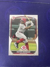 25 Card Lot 2023 1st Bowman Prospects BP-95 Hector Rodriguez Reds