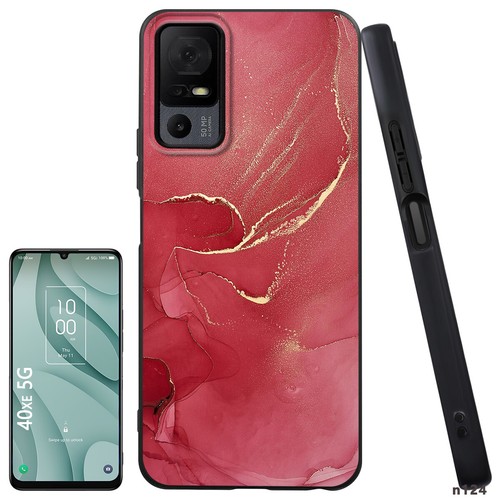 Phone Case For TCL 40 30 50 XL 503 T-Mobile Revvl 7 6 Soft Marble Texture Cover - Picture 25 of 44