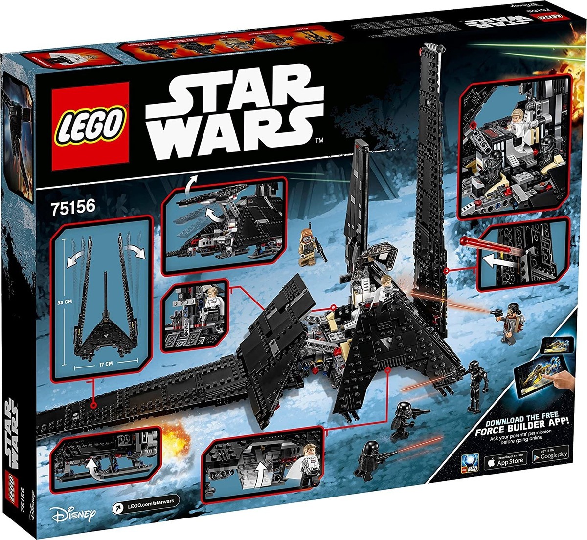 LEGO Star Wars: Krennic's Imperial Shuttle (75156) 673419248617| eBay