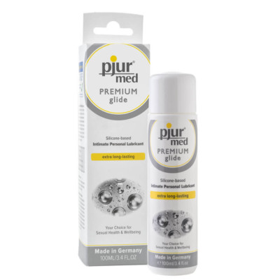 Pjur Med Premium Glide Concentrated Silicone Personal Lubricant 3.4oz 