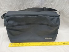 1990s Case Logic 30 Cassette Tape Carrying Case Bag Adjustable Strap Vintage EUC