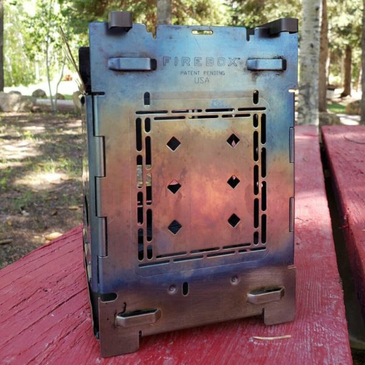Coleman - Firebox G2 FireBox Titanium レザーケース付き mqdefault.jpg