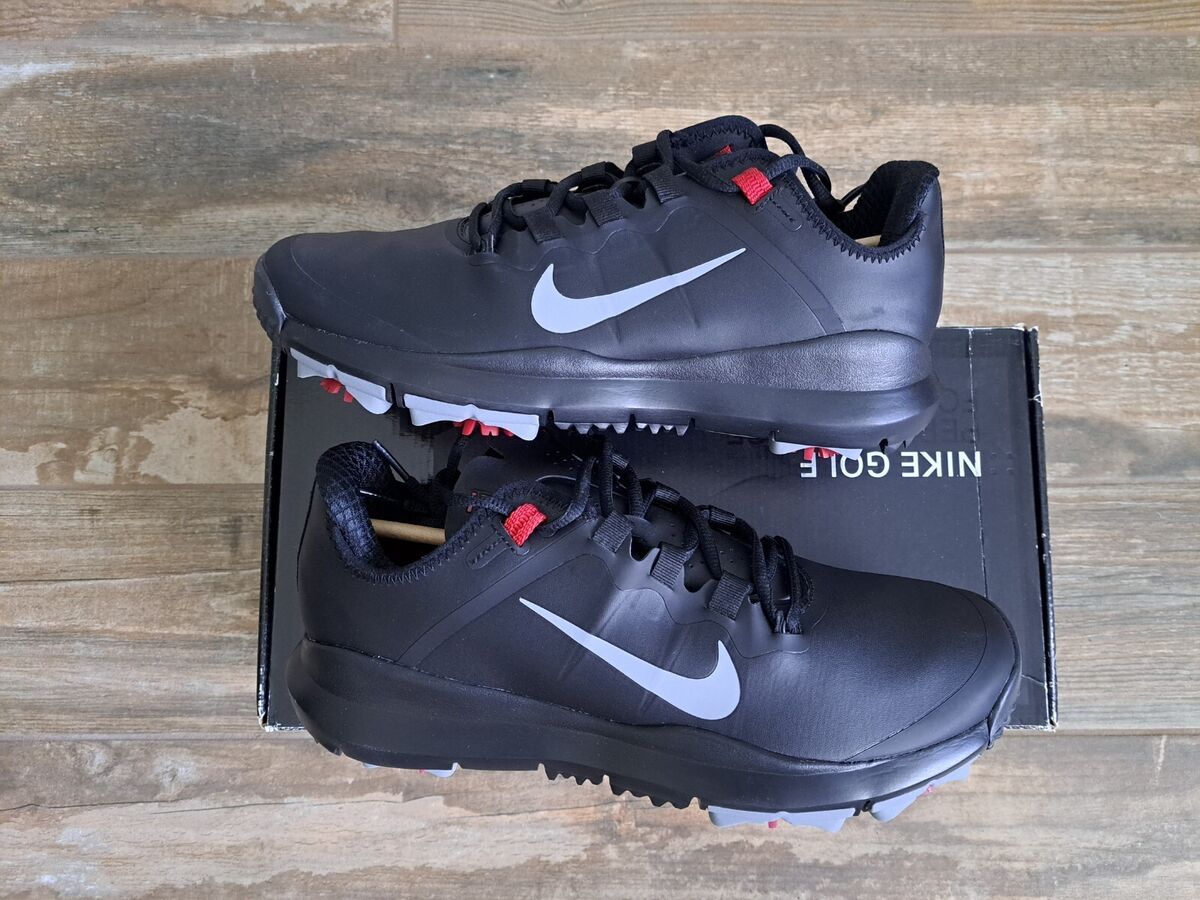NEW Nike TW 2013 Tiger Woods Mens Golf Shoes Black 9.5 NEW Nike TW 2013 Tiger Woods Mens Golf Shoes Black 9.5