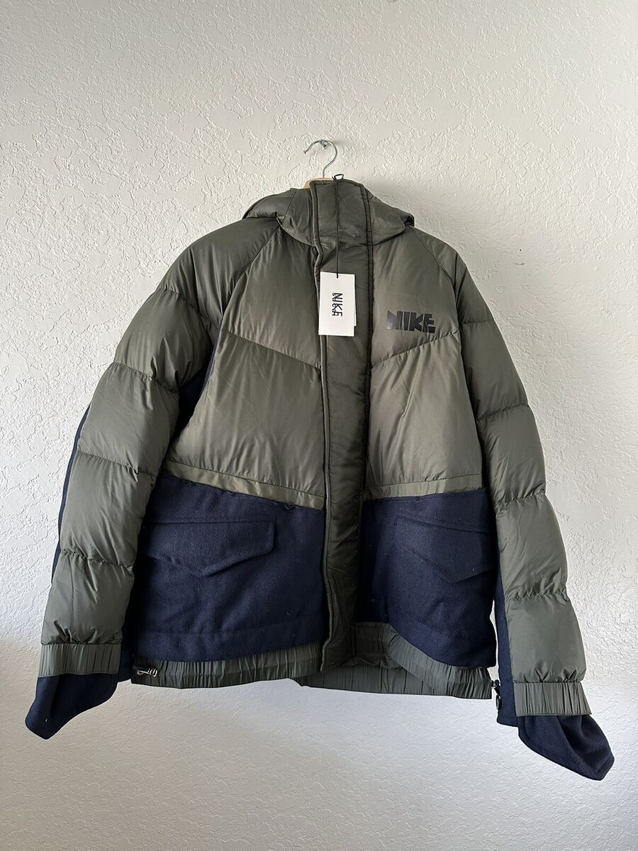 NIKE x SACAI Men Parka CT3269-010 Size medium NIKELAB Down NIKE x SACAI Men Parka CT3269-010 Size medium NIKELAB Down