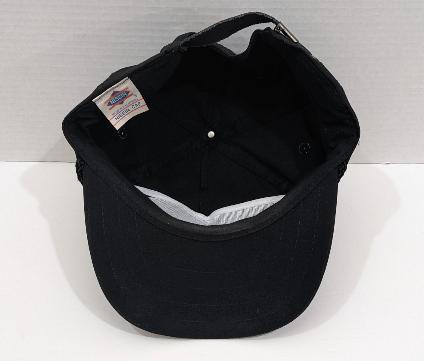 Vintage Risun Technologies Strapback Nissin Black… - image 6