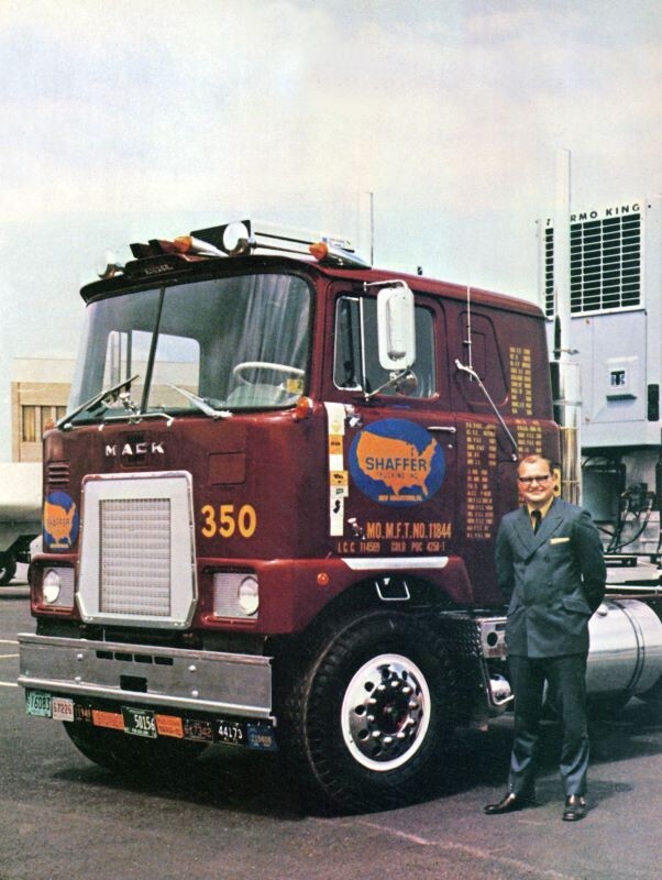 1972 Mack Trucks Shaffer Transport New Metal Sign: 12x16