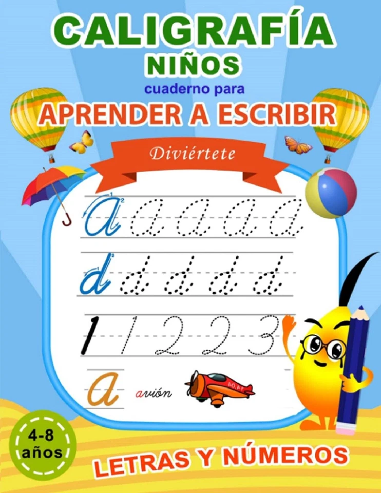 Cuadernos De Caligrafia Para Niños Español 4 a 8 Años 135 Paginas Fisico Envio - Image 4 of 4