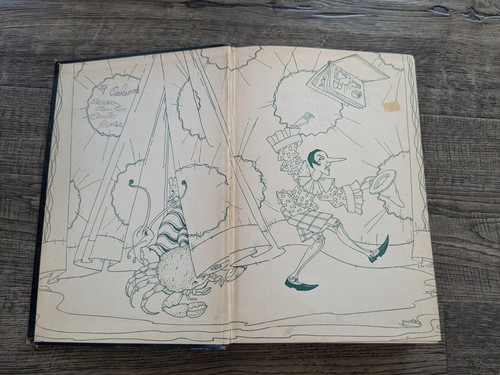1927 The ADVENTURES OF PINOCCHIO by Carlo Collodi 5 Color Plates - Picture 9 of 18