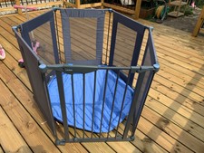 lindam safe and secure fabric playpen