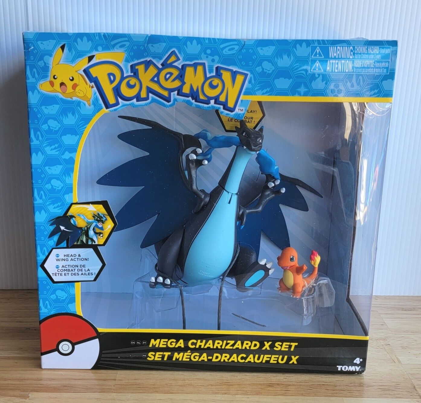 Pokemon Mega Charizard X Figure Set 