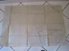 OLD NAVIGATION MAP SPAIN NORTH WEST 1947 SIZE 105X74CM