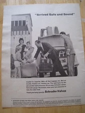 ARRIVED SAFE AND SOUND SCHRADER VALVES THANK YOUR LUCKY T 1963 ADVERT A4 FILE 21