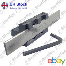 Lathe Adjustable Type Parting Cut Off Tool Holder 10mm Shank With 3/4" HSS Blade