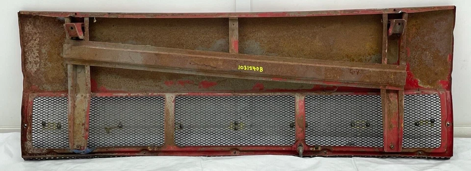 Parrilla de pantalla de ventilación 70-76 Porsche 914 arte de pared hombre emblema cueva maletero trasero tapa bota Foto 2 de 4