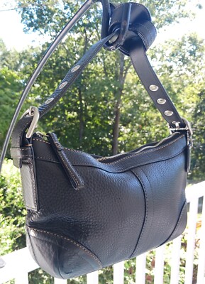 バッグ Vintage coach soho shoulder bag black Vintage Y2k Coach Black Signature Mini Soho Shoulder Buckle Bag