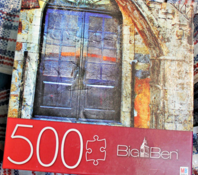 NEW Jigsaw Puzzle Hasbro Spinmaster 500 Pc Old Greek Street 18 x 24  FREE SHIP!!