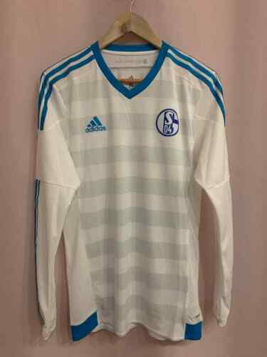 Adidas Schalke 04 Away Shirt 2010/11 in Black/Blue Size S | eBay UK