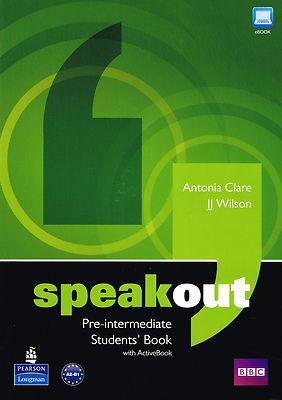 Longman SPEAKOUT Pre-Intermediate Student Book with ActiveBook CD-ROM @BRAND NEW