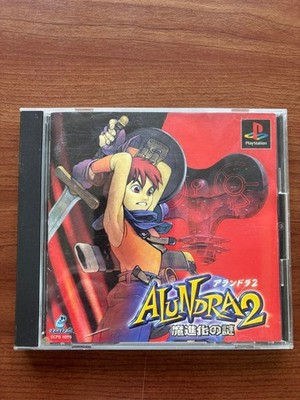 Alundra 2 Sony PlayStation PS1 Gebraucht Getestet Japanisch Version mit Hülle