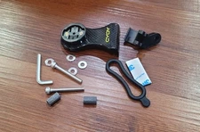Carbon Mount for Front Bicycle Garmin Computer Handlebar with Lamp Holder Bike