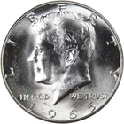 1965 Kennedy Half Dollar BU Uncirculated Mint State 40% Silver 50c US Coin