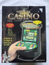 Deluxe 5 in 1 Virtual Casino Mini Arcade Machine Game Table Top Excalibur - New