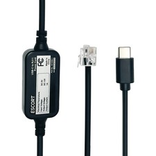 Escort Radar USB-C to RJ11 Hard Wire Power Ca...