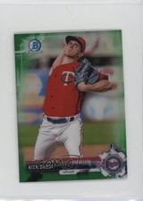 2017 Bowman Chrome Minis Prospects Green Refractor 37/99 Nick Burdi #BCP15 gh4