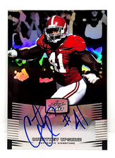 COURTNEY UPSHAW /99 AUTO REFRACTOR ~ 2012 LEAF DRAFT / AUTHENTIC SIGNATURE #CU1