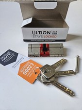 Ultion 3 star Euro double lock, high security British standard door lock