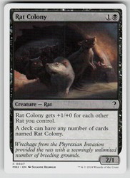 Rat Colony (White Border) – Mystery Booster 2