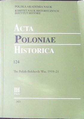 ACTA POLONIAE HISTORICA 124 AA.VV. IH PAN 2021 \ BROSCHURA