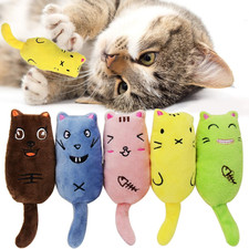 5Pcs Catnip Toy, Cat Chew Toy Bite Resistant Catnip Toys for Cats,Catnip Filled