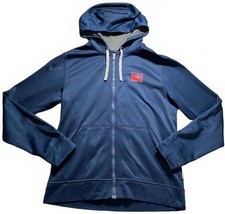 Patagonia Hoodie Men M Navy Full Zip Fleece Lined Hooded Sweatshirt