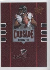 2005 Leaf Rookies & Stars Crusade Red 902/1250 Michael Vick #C-18 9ap