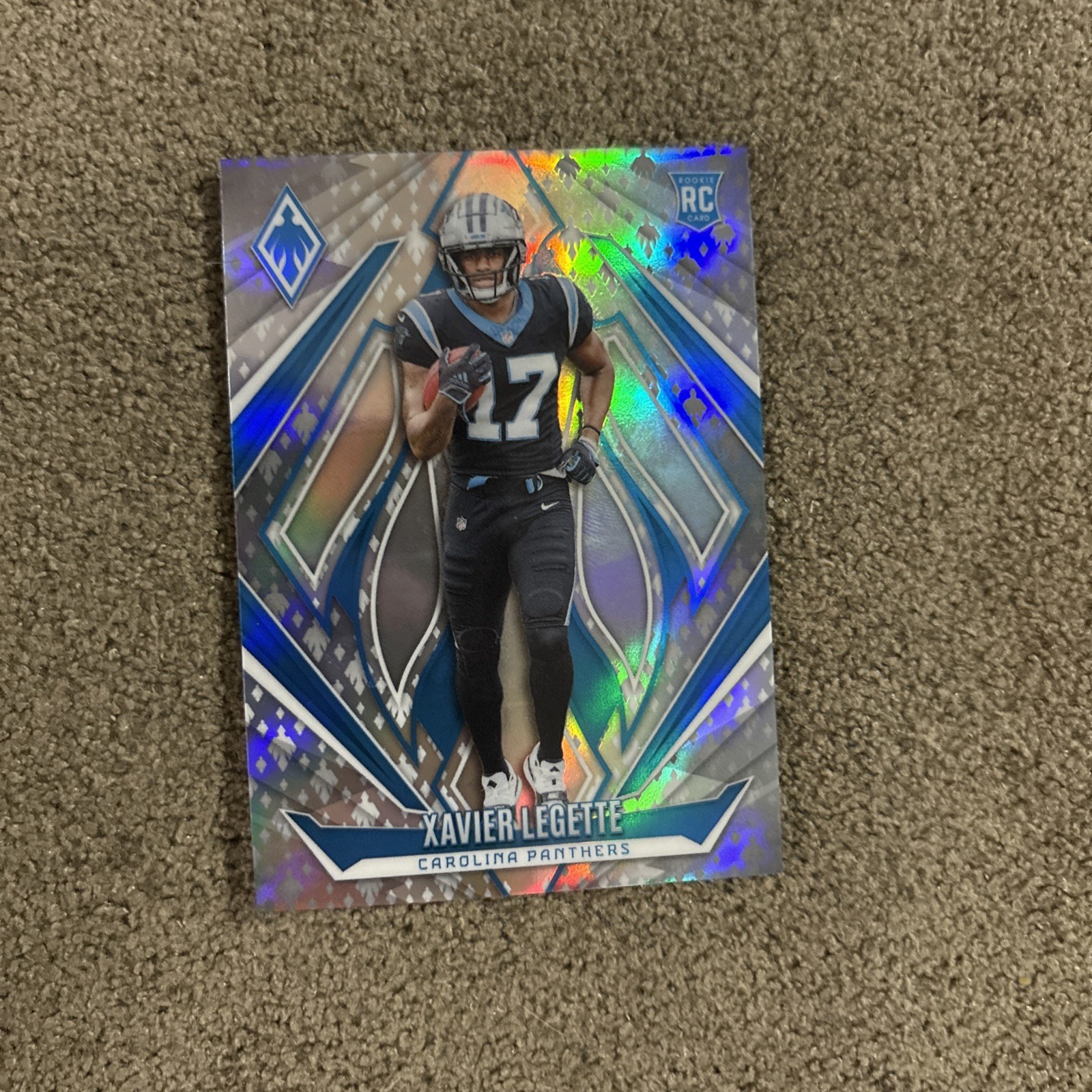 2024 Panini Phoenix Football Xavier Legette #249 (RC) Silver Wave Prizm /399
