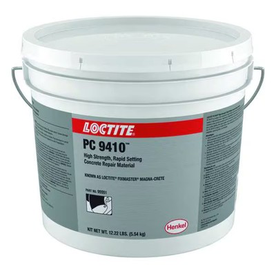 Loctite Two-Part Concrete Repair Compound, Pail, Gray, PC 9410 235572 Loctite