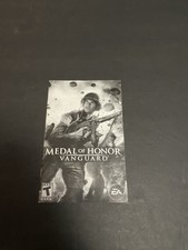 medal of honor vanguard ps2 Manual only