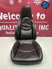 2005-2012 Porsche 911 Front Right Seat Upper Lower Cushions Brown Oem 82kmiles