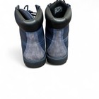 Timberland Kids Blue Leather Lace-Up Ankle Boots Rubber Sole Round Toe Sz 8 — photo 4