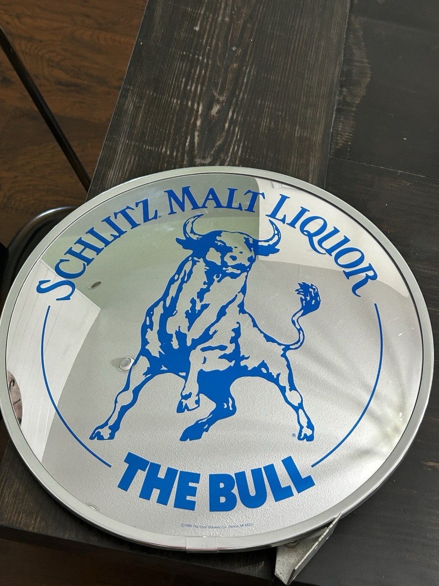 Schlitz Malt Liquor サイン Schlitz Malt Liquor Bull Bar Sign - Etsy
